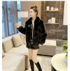 Danish mink thickened mid-length imitation mink fur coat for women, 2021 winter new Korean style, fashionable and slimming, large size Application Scenario